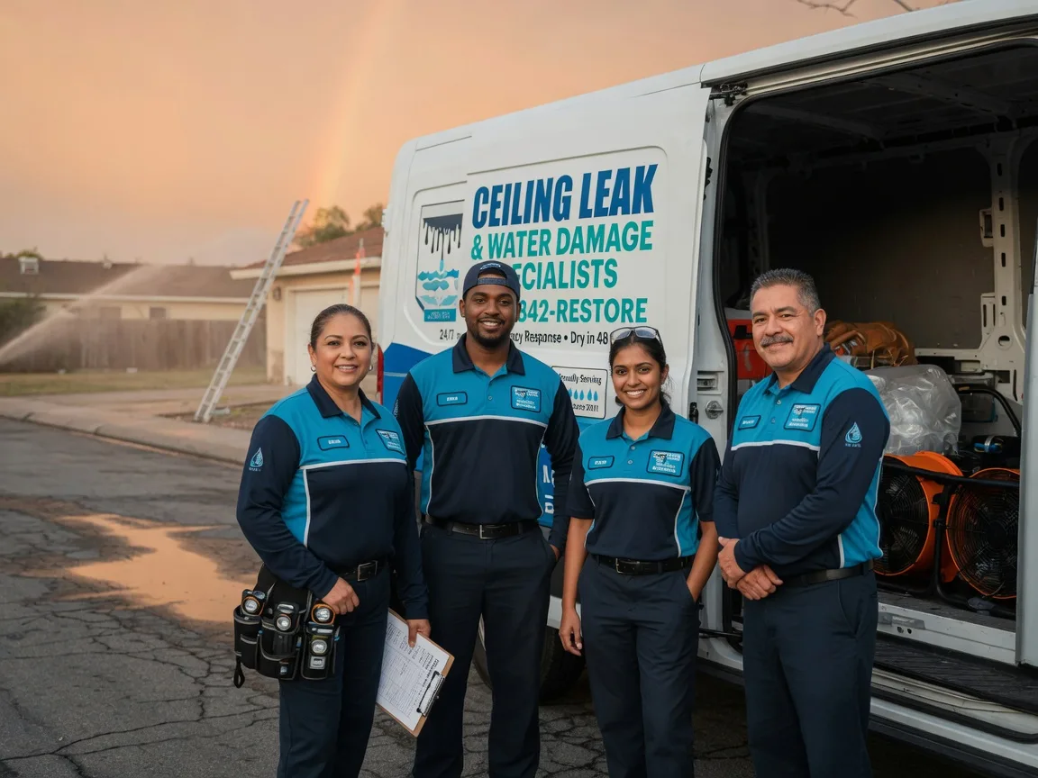 Ceiling Leak Cleanup company in Pottersville, NJ