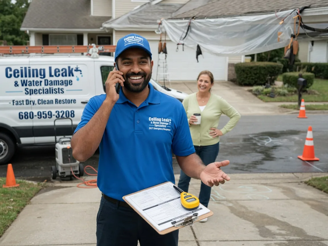 Ceiling Leak Cleanup Pottersville, NJ FAQs